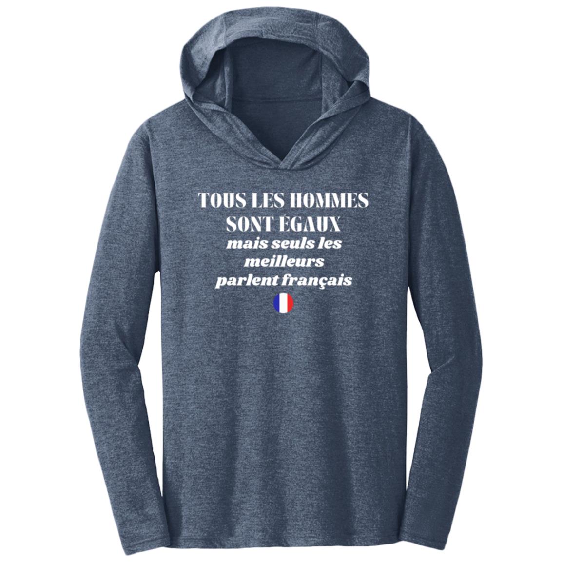 FRENCH ELEGANCE Triblend T-Shirt Hoodie