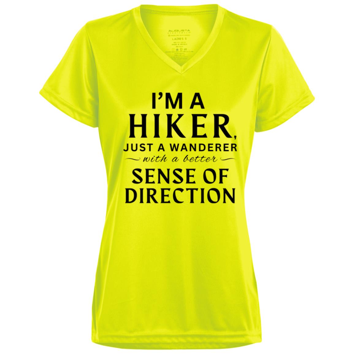 DIRECTIONAL DIVA Ladies’ Moisture-Wicking V-Neck Tee