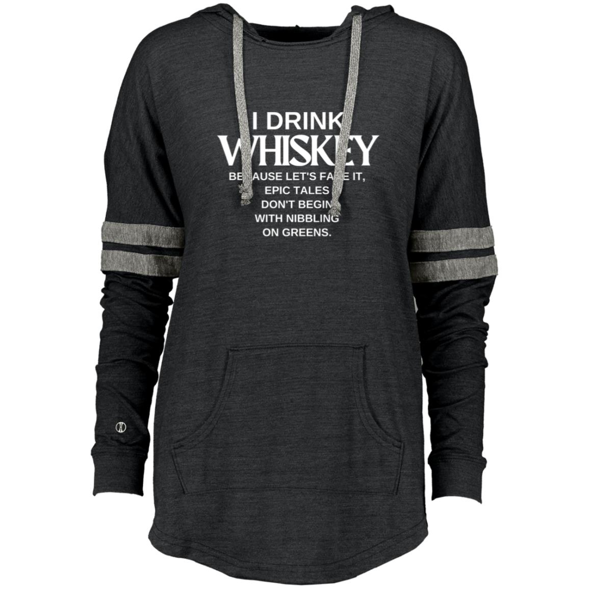 WHISKEY CHRONICLES Ladies Hooded Low Key Pullover