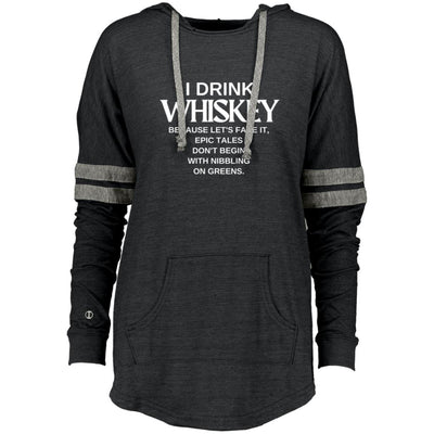 WHISKEY CHRONICLES Ladies Hooded Low Key Pullover
