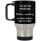 ON-THE-GO CALORIE CHAOS Silver Stainless Travel Mug