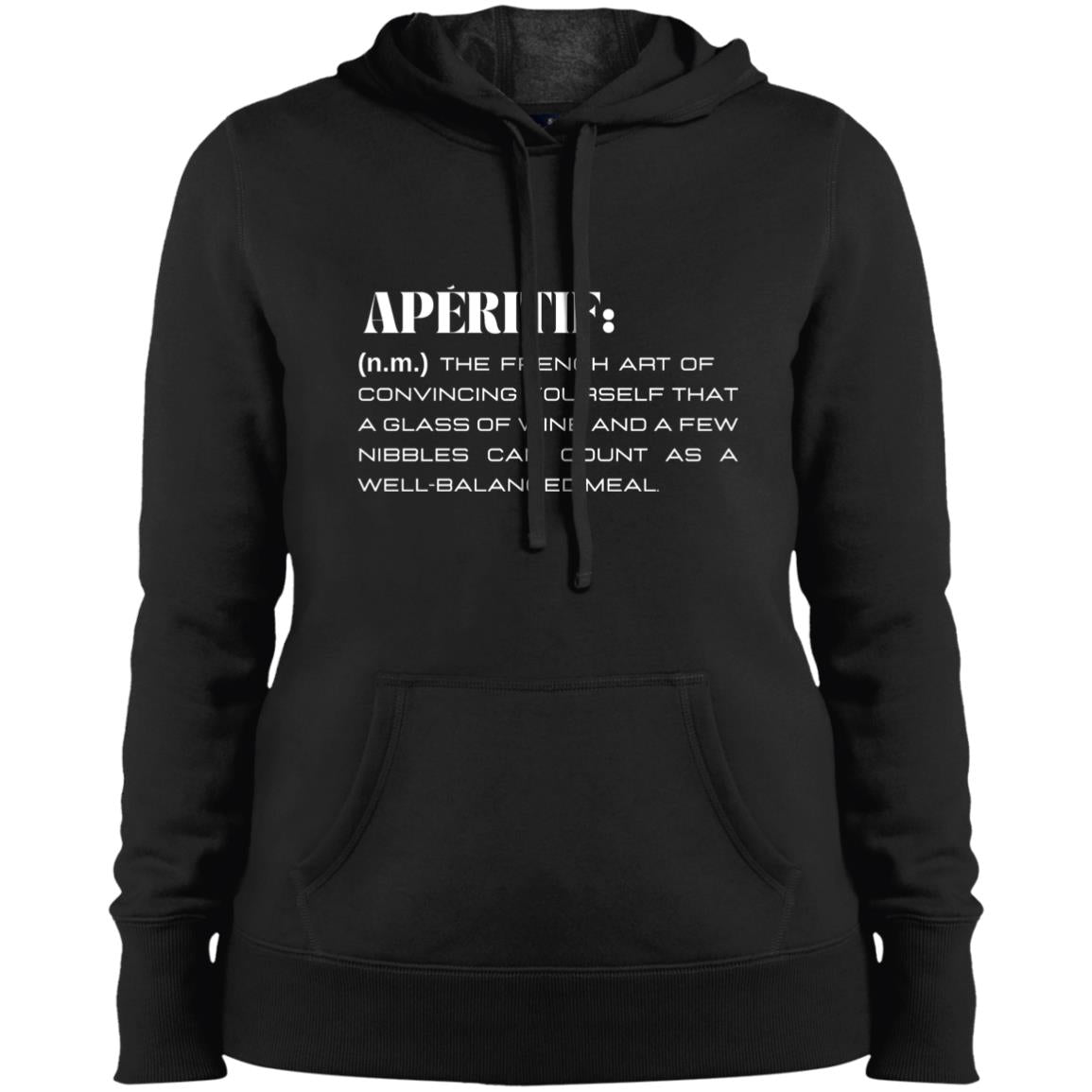 FRENCH APERITIF Ladies' Pullover Hooded Sweatshirt