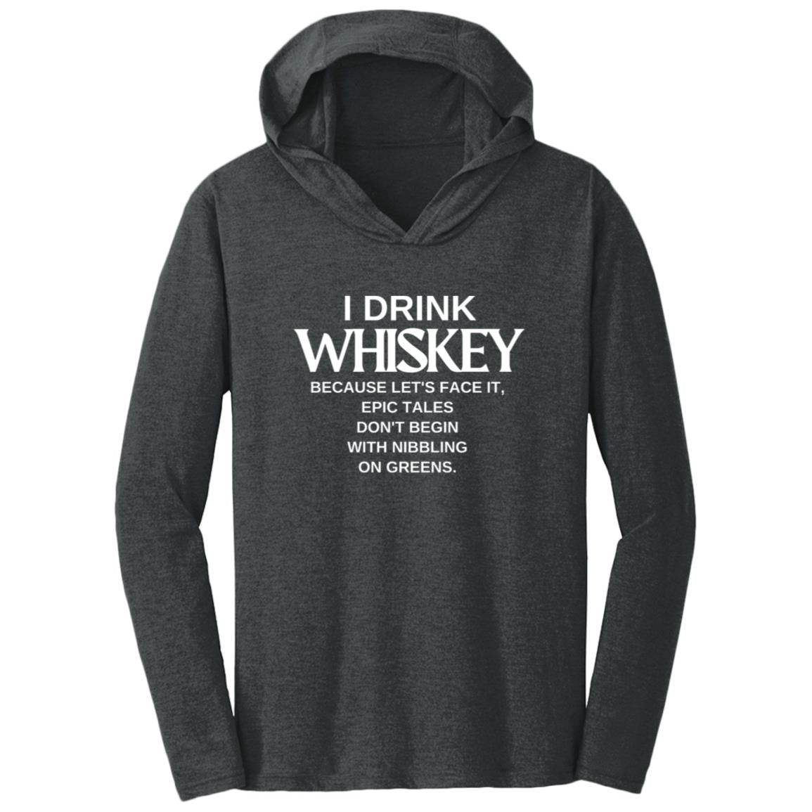 WHISKEY CHRONICLES Triblend T-Shirt Hoodie