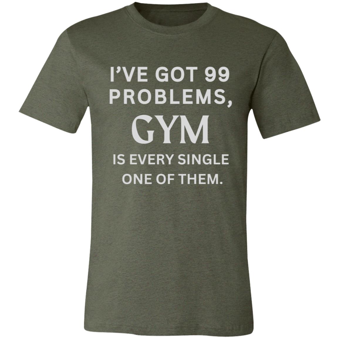 GYM WOES Unisex Jersey Short-Sleeve T-Shirt