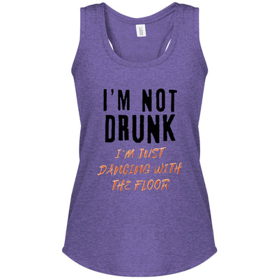 FLOOR DANCE PARTY Women's Perfect Tri Racerback Tank