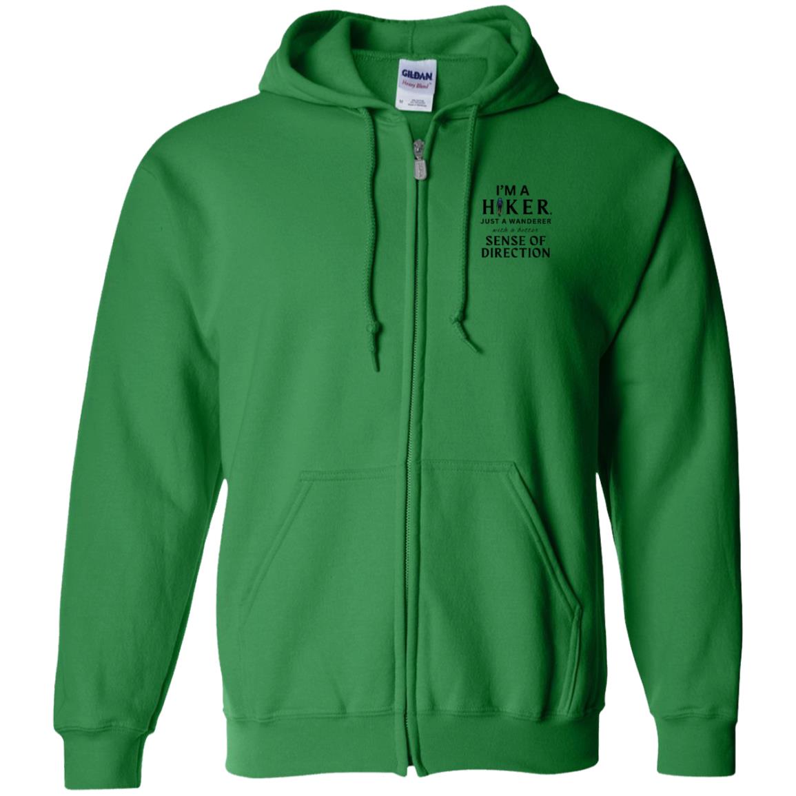 WANDERER'S WAY Zip Up Hooded Sweatshirt