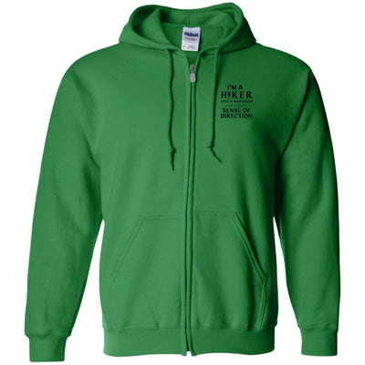 WANDERER'S WAY Zip Up Hooded Sweatshirt