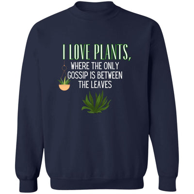 LEAFY WHISPERS Crewneck Pullover Sweatshirt