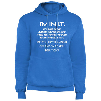 TECH WIZARDRY Core Fleece Pullover Hoodie