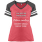 Calorie Counting Chronicles Ladies Dark Game V-neck Tee