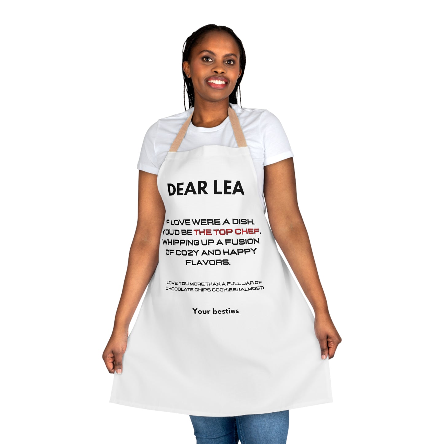 Chef's Love Apron: Whipping Up Cozy and Happy Flavors