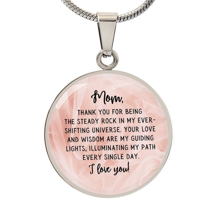 GUIDING LIGHT Pendant necklace for Mom