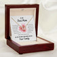 To the Best Mom - You are the most amazing mother - Gold and Diamonds Heart Necklace
