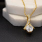 Élégance Francaise Intemporelle Alluring Beauty Necklace in Yellow or White Gold