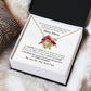 Eternal Love Knot Necklace – A Personalizable Message of Comfort and Strength