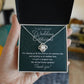 To our sensational Wedding officiant - Love Knot Necklace