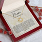 To my Beautiful Mom on my wedding day - Love Knot Necklace