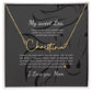 Equestrian Charms: Personalized Name Necklace Gift Set