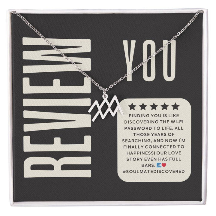 Zodiac Necklace and a unique beloved partner review!