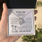 ETERNAL ISLAND LOVE Necklace and  Card personalizable