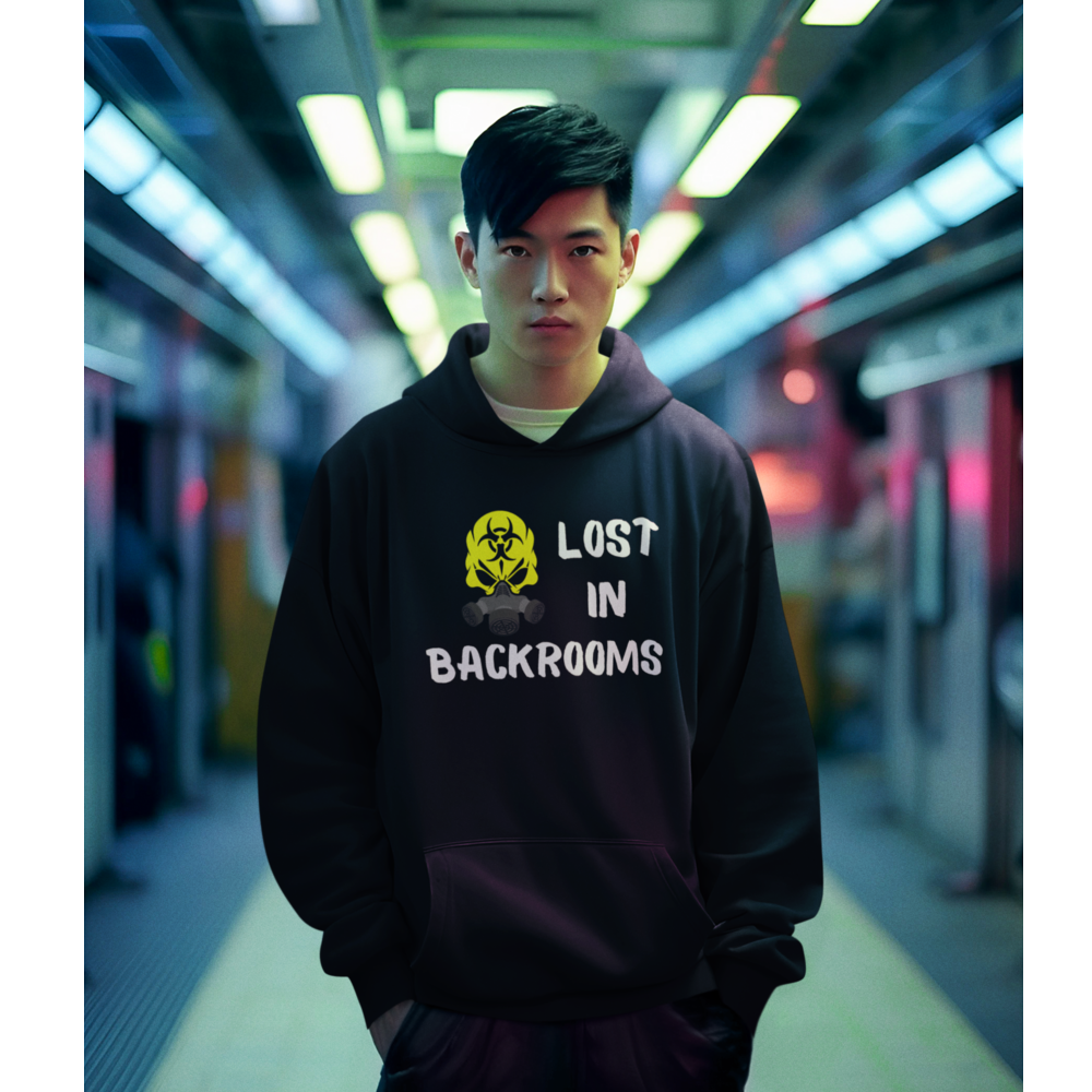BACKROOMS ADDICT Unisex EcoSmart® Pullover Hoodie Sweatshirt
