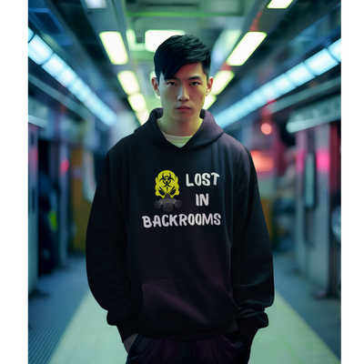 BACKROOMS ADDICT Unisex EcoSmart® Pullover Hoodie Sweatshirt