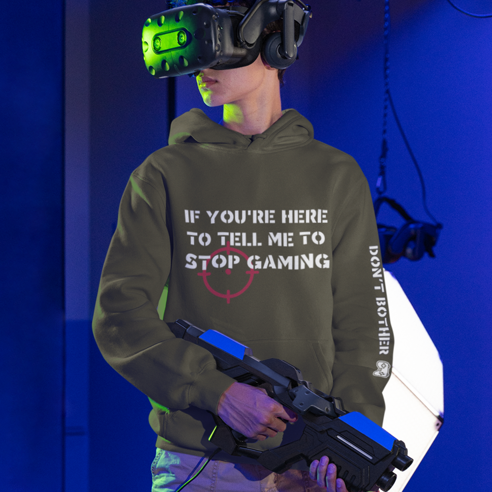 GAMER ON A MISSION Unisex Heavy Blend™ Hooded Sweatshirt