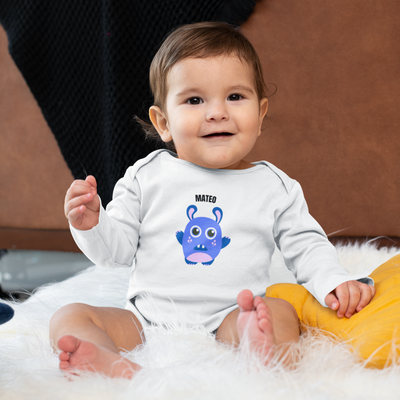 PERSONALIZED Infant Long Sleeve Bodysuit