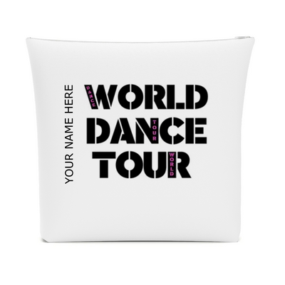 PERSONALIZED WORLD DANCE TOUR Cotton Cosmetic Bag