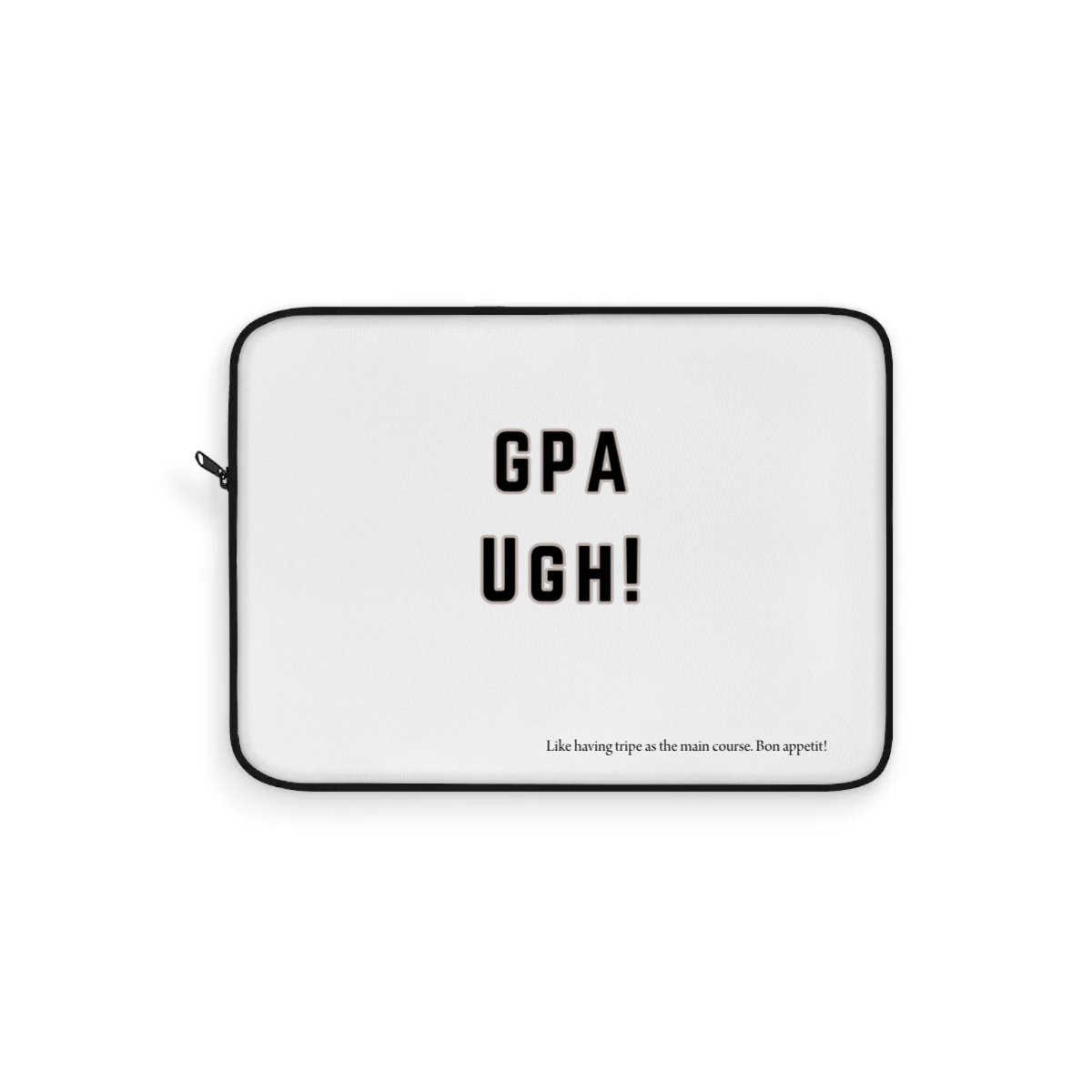 Humoristic GPA Edition Laptop Sleeve - Personalize it!