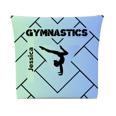 PERSONALIZED GYMNASTICS ESSENTIALS and Cosmetic Cotton Bag