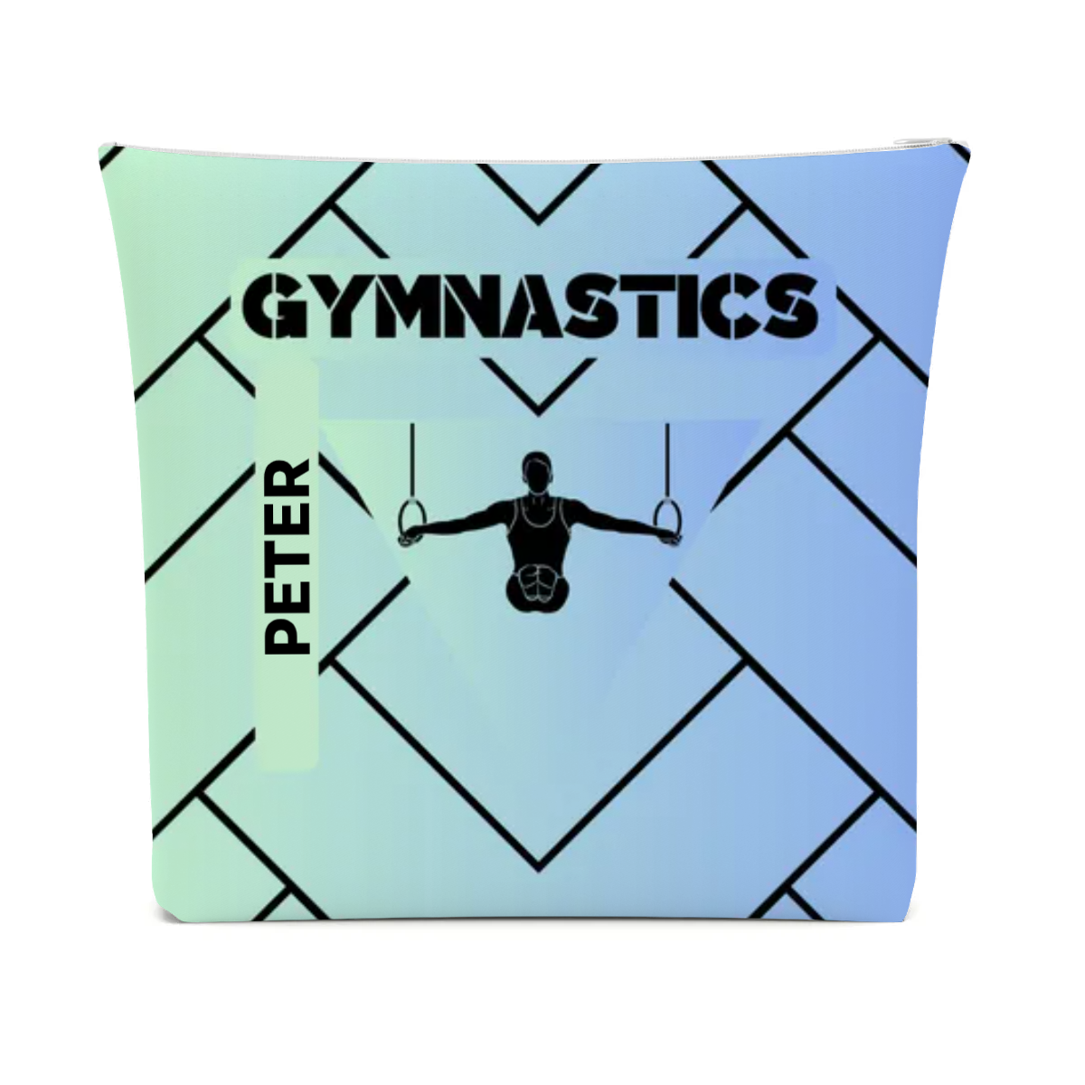 PERSONALIZED GYMNASTICS ESSENTIALS and Cosmetic Cotton Bag