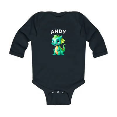 PERSONALIZED Infant Long Sleeve Bodysuit