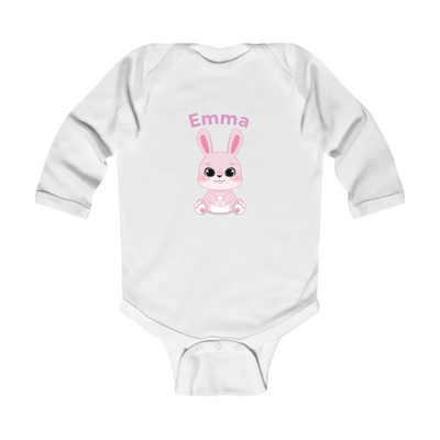 PERSONALIZED Infant Long Sleeve Bodysuit