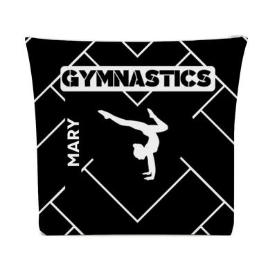 PERSONALIZED GYMNASTICS ESSENTIALS and Cosmetic Cotton Bag