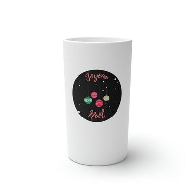 "Joyeux Noel" Christmas ornaments Conical Coffee Mugs (3oz, 8oz, 12oz)