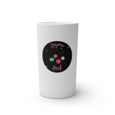 "Joyeux Noel" Christmas ornaments Conical Coffee Mugs (3oz, 8oz, 12oz)