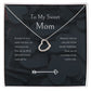 To my Sweet Mom - Delicate Heart Necklace