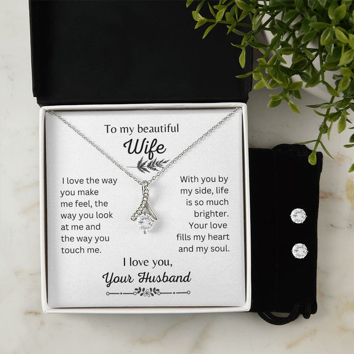 To my beautiful Wife "I love the way you make me feel"