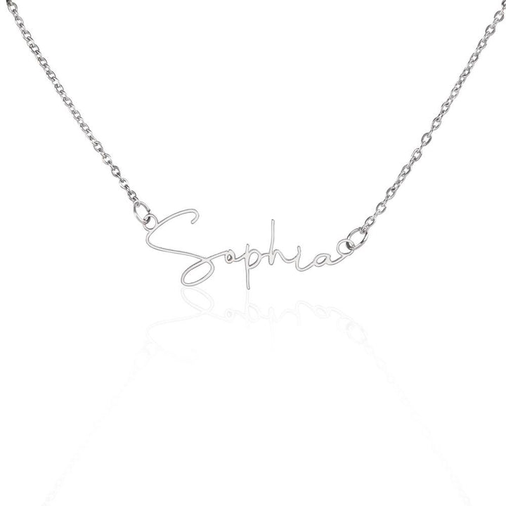 NEW Signature Name Necklace