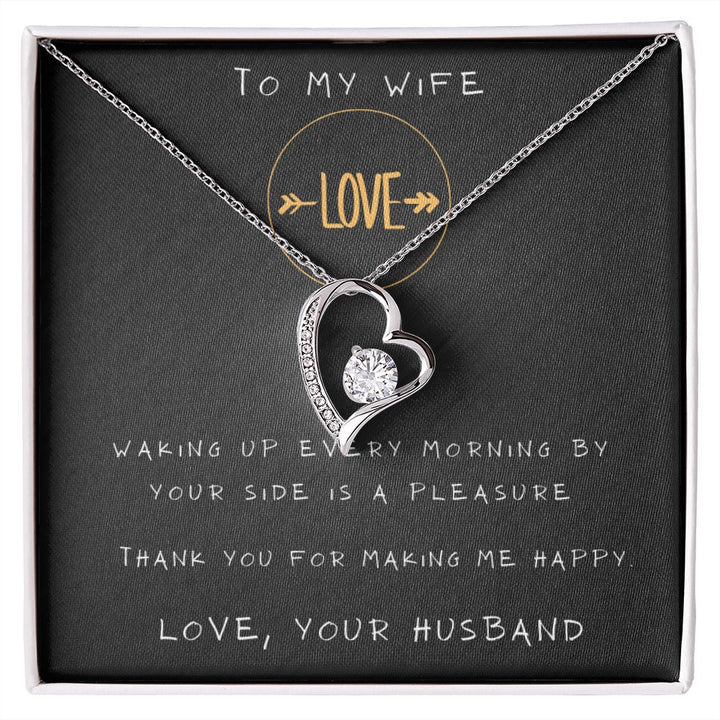 "To my Wife" Forever Love Necklace