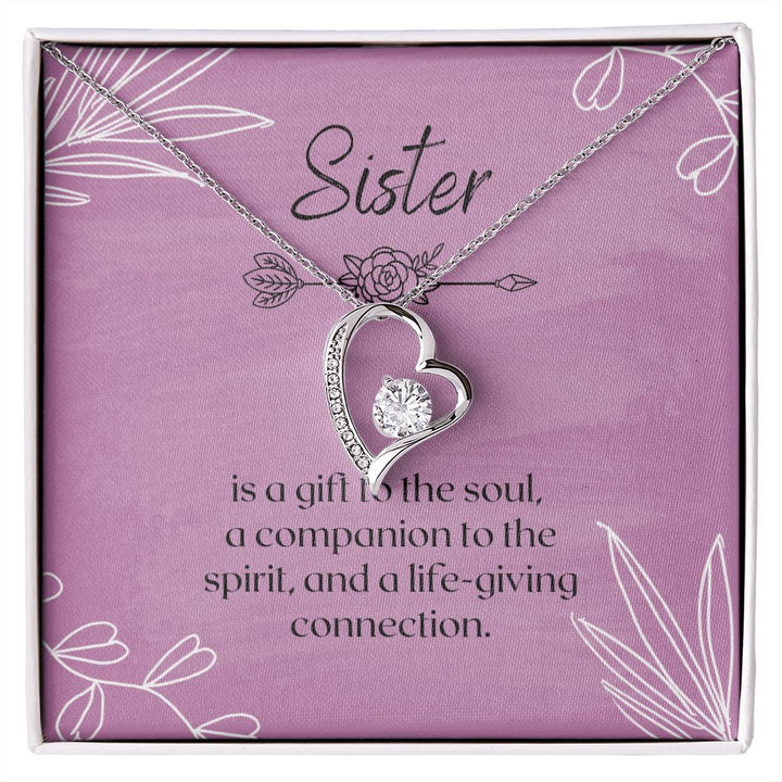 "Sister" Forever Love Necklace