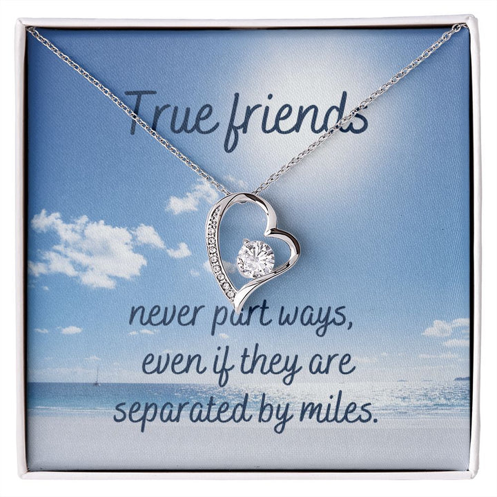 "True Friends" Forever Love Necklace