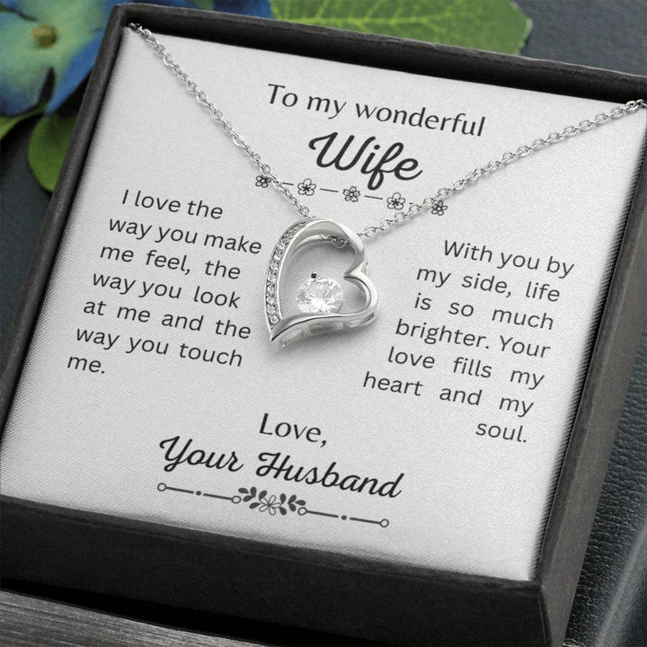 To my wonderful Wife "I love the way you look at me"