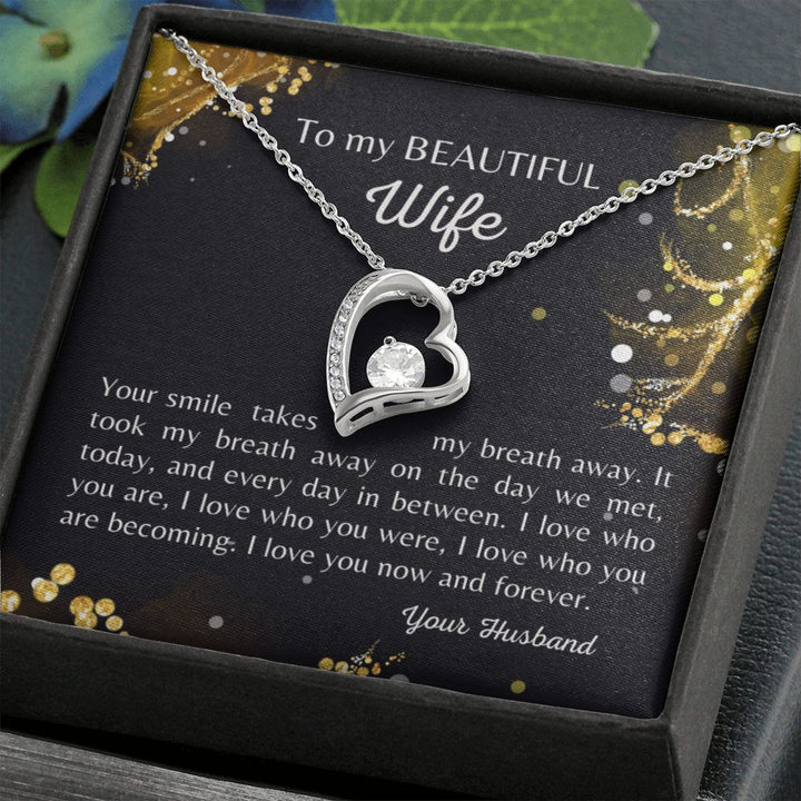To my beautiful Wife "I love you today, tomorrow, and forever."