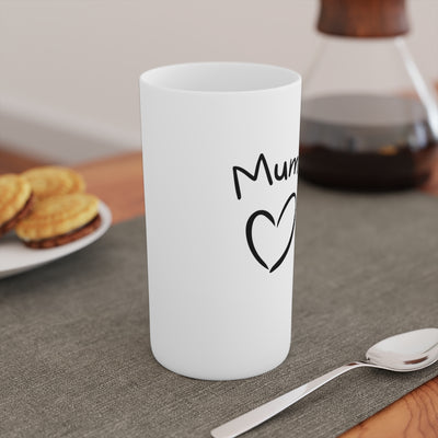 "Love Mum" Conical Coffee Mugs (3oz, 8oz, 12oz)