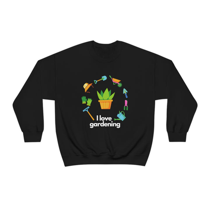 "I love gardening" Unisex Crewneck Sweatshirt