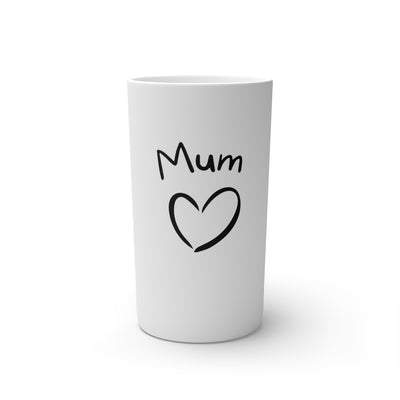 "Love Mum" Conical Coffee Mugs (3oz, 8oz, 12oz)